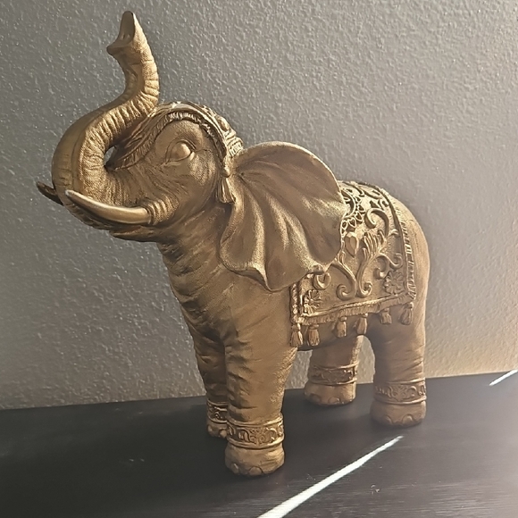 Other - Gold Elephant Figurine